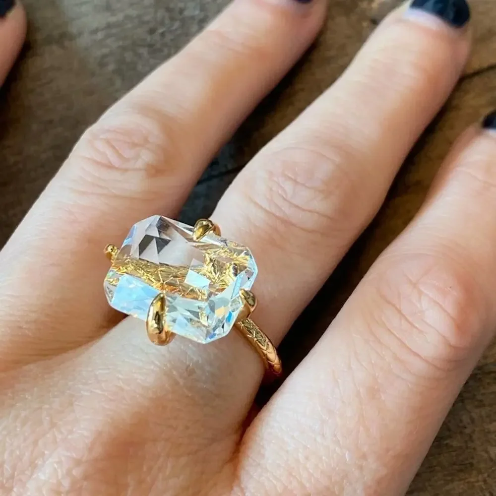 NEW From Fire Gemstone Statement Ring - Picture 3 of 16